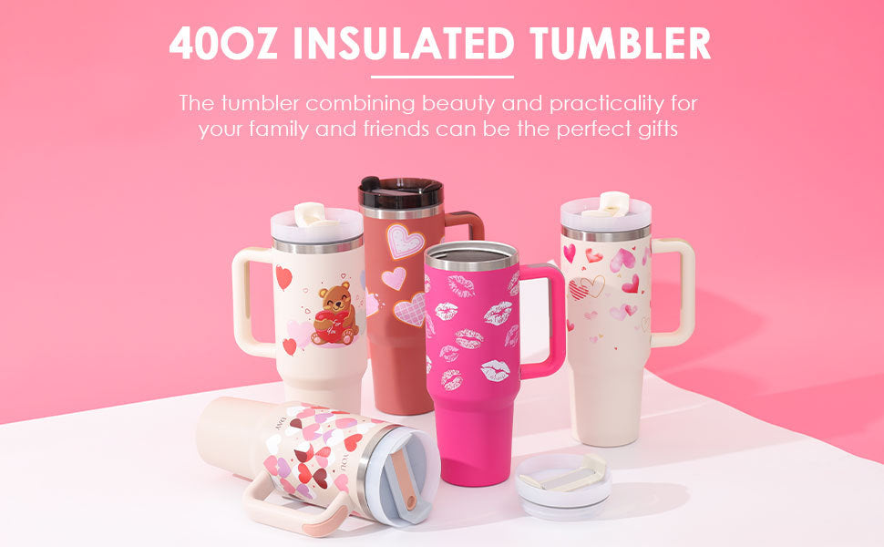 40 Oz Insulated Tumbler